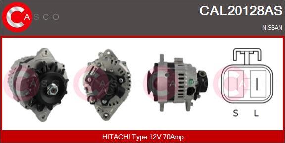 Casco CAL20128AS - Generator / Alternator aaoparts.ro