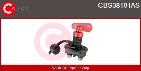 Casco CBS38101AS - Contact principal, baterie aaoparts.ro