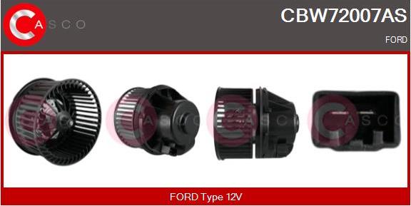 Casco CBW72007AS - Ventilator, habitaclu aaoparts.ro