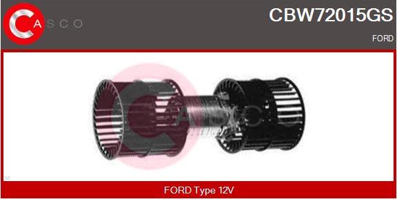 Casco CBW72015GS - Ventilator, habitaclu aaoparts.ro