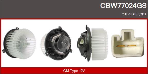 Casco CBW77024GS - Ventilator, habitaclu aaoparts.ro