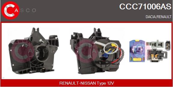 Casco CCC71006AS - Arc spirala, Airbag aaoparts.ro