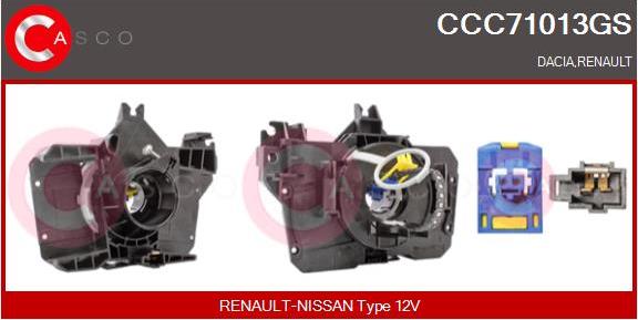 Casco CCC71013GS - Arc spirala, Airbag aaoparts.ro