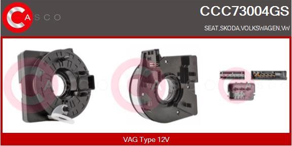 Casco CCC73004GS - Arc spirala, Airbag aaoparts.ro