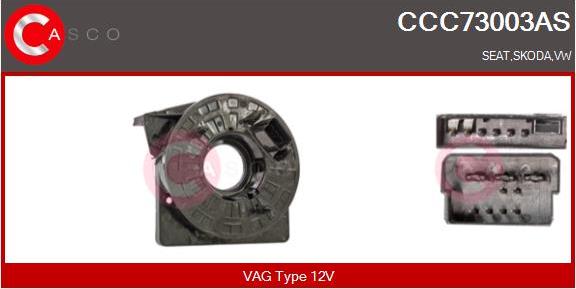 Casco CCC73003AS - Arc spirala, Airbag aaoparts.ro