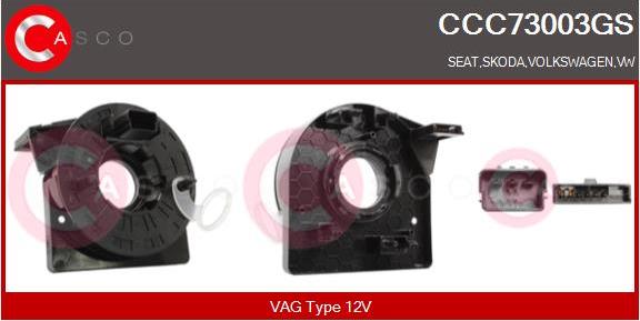 Casco CCC73003GS - Arc spirala, Airbag aaoparts.ro