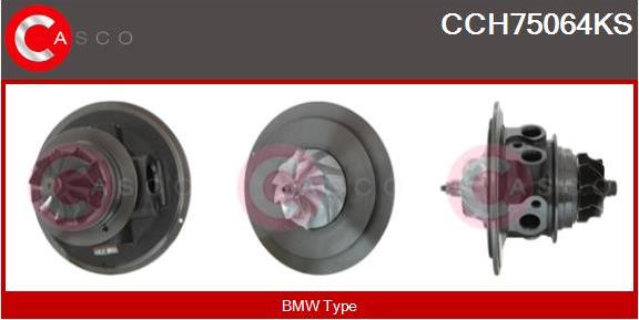 Casco CCH75064KS - Ansamblu miez turbo aaoparts.ro