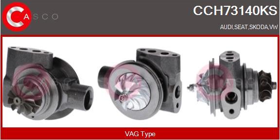 Casco CCH73140KS - Ansamblu miez turbo aaoparts.ro