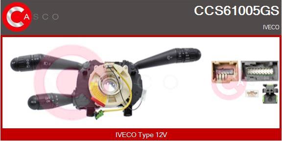 Casco CCS61005GS - Comutator coloana directie aaoparts.ro