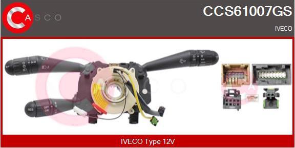 Casco CCS61007GS - Comutator coloana directie aaoparts.ro