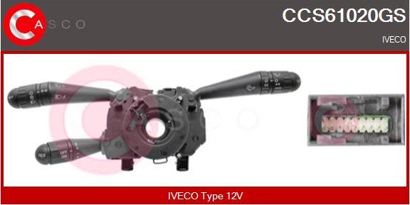 Casco CCS61020GS - Comutator coloana directie aaoparts.ro