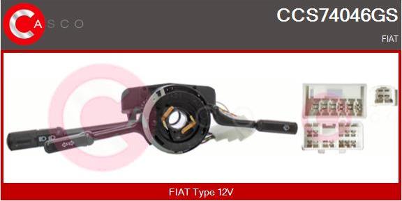 Casco CCS74046GS - Comutator coloana directie aaoparts.ro