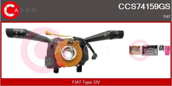 Casco CCS74159GS - Comutator coloana directie aaoparts.ro