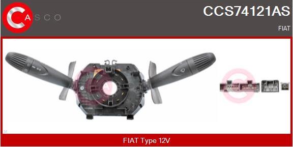 Casco CCS74121AS - Comutator coloana directie aaoparts.ro