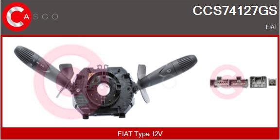 Casco CCS74127GS - Comutator coloana directie aaoparts.ro