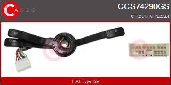 Casco CCS74290GS - Comutator coloana directie aaoparts.ro