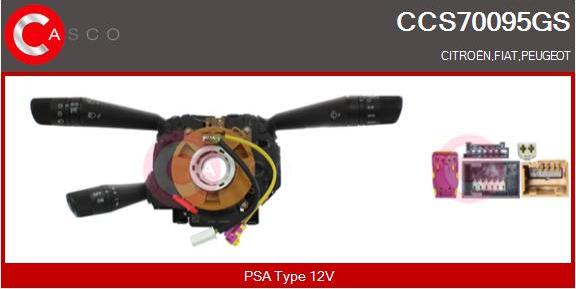 Casco CCS70095GS - Comutator coloana directie aaoparts.ro