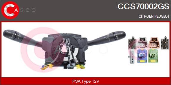 Casco CCS70002GS - Comutator coloana directie aaoparts.ro