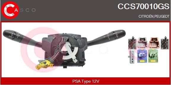 Casco CCS70010GS - Comutator coloana directie aaoparts.ro