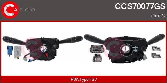 Casco CCS70077GS - Comutator coloana directie aaoparts.ro