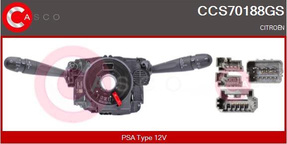 Casco CCS70188GS - Comutator coloana directie aaoparts.ro