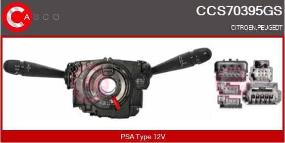 Casco CCS70395GS - Comutator coloana directie aaoparts.ro