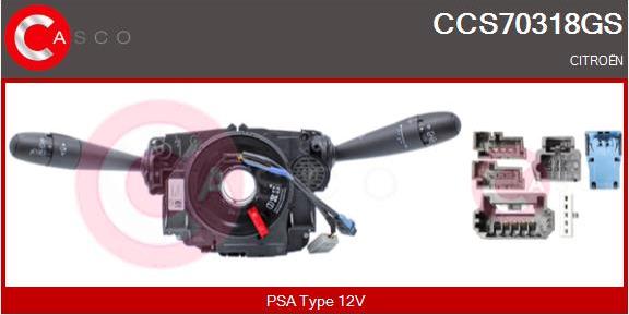 Casco CCS70318GS - Comutator coloana directie aaoparts.ro