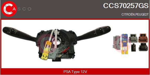 Casco CCS70257GS - Comutator coloana directie aaoparts.ro