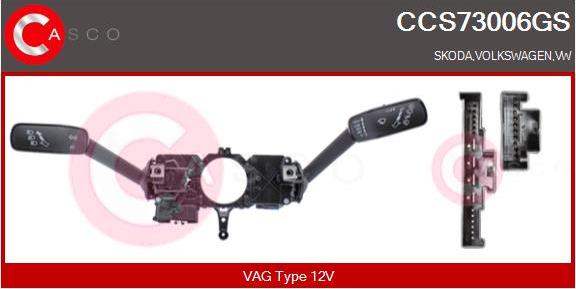 Casco CCS73006GS - Comutator coloana directie aaoparts.ro