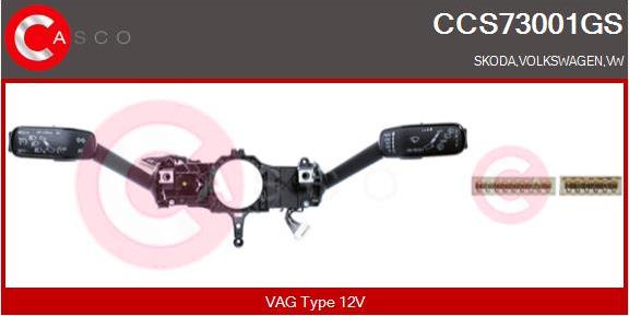 Casco CCS73001GS - Comutator coloana directie aaoparts.ro