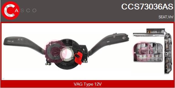 Casco CCS73036AS - Comutator coloana directie aaoparts.ro