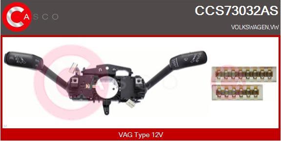 Casco CCS73032AS - Comutator coloana directie aaoparts.ro