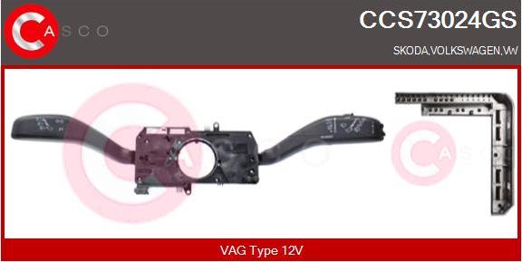 Casco CCS73024GS - Comutator coloana directie aaoparts.ro
