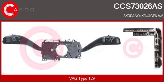Casco CCS73026AS - Comutator coloana directie aaoparts.ro