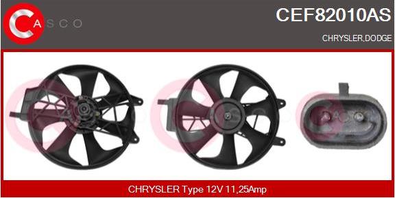 Casco CEF82010AS - Motor electric,ventilator aaoparts.ro