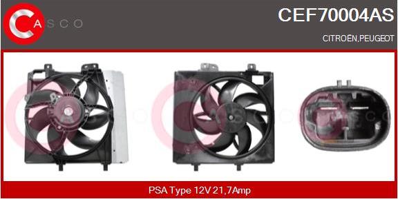 Casco CEF70004AS - Motor electric,ventilator aaoparts.ro