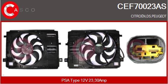 Casco CEF70023AS - Motor electric,ventilator aaoparts.ro