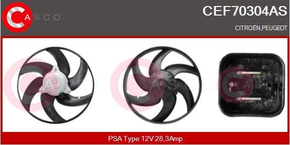Casco CEF70304AS - Motor electric,ventilator aaoparts.ro