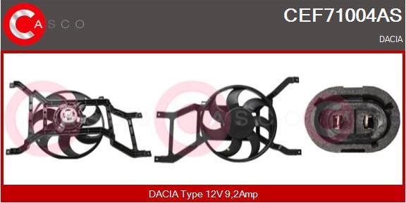 Casco CEF71004AS - Motor electric,ventilator aaoparts.ro