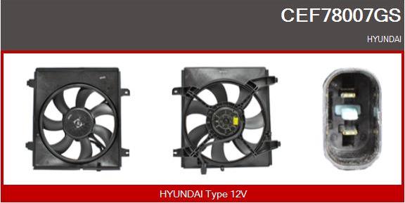 Casco CEF78007GS - Motor electric,ventilator aaoparts.ro