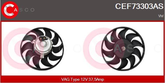 Casco CEF73303AS - Ventilator, radiator aaoparts.ro