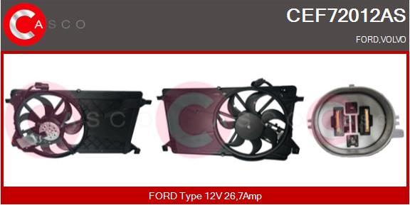 Casco CEF72012AS - Motor electric,ventilator aaoparts.ro