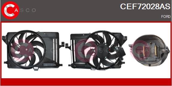 Casco CEF72028AS - Motor electric,ventilator aaoparts.ro