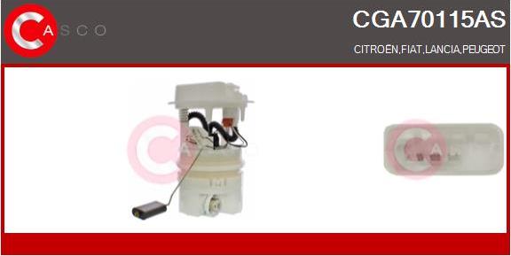 Casco CGA70115AS - Modul alimentare combustibil aaoparts.ro