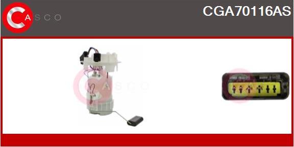 Casco CGA70116AS - Modul alimentare combustibil aaoparts.ro