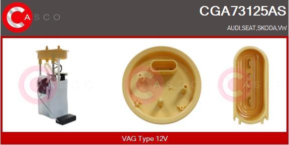 Casco CGA73125AS - Modul alimentare combustibil aaoparts.ro
