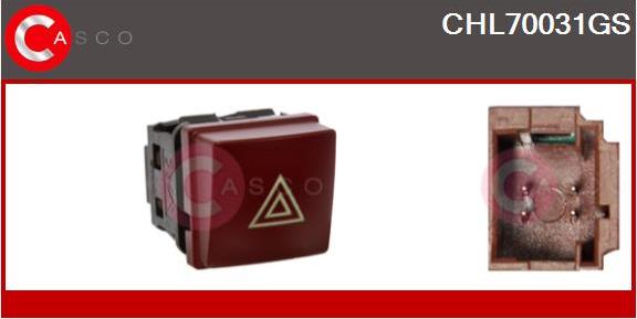 Casco CHL70031GS - Comutator ,lumini de avarie aaoparts.ro