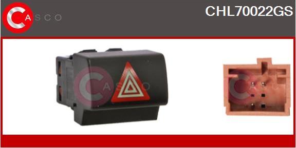 Casco CHL70022GS - Comutator ,lumini de avarie aaoparts.ro