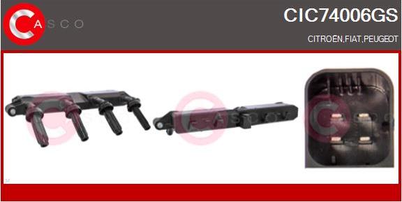 Casco CIC74006GS - Bobina de inductie aaoparts.ro