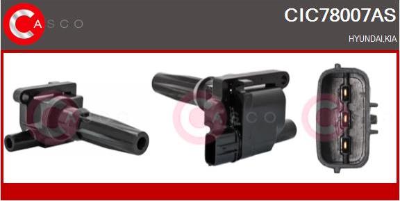 Casco CIC78007AS - Bobina de inductie aaoparts.ro